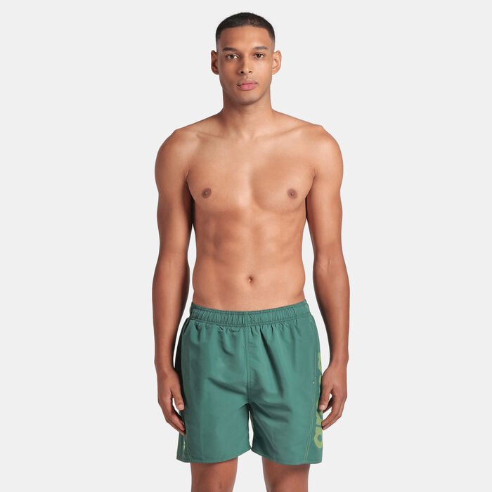 Arena Men's Fundamentals Logo Swimming Shorts yellow Arena Men's Fundamentals Logo Swimming Shorts yellow image number 0