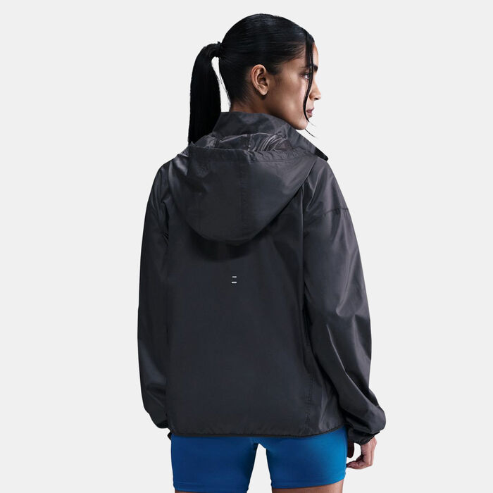 Nike Women's Tempo Repel Running Jacket Black Nike Women's Tempo Repel Running Jacket Black image number 1