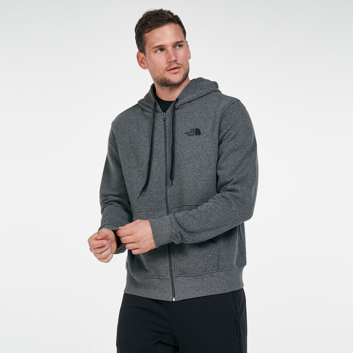 The North Face Men's Open Gate Full Zip Hoodie Grey The North Face Men's Open Gate Full Zip Hoodie Grey image number 1