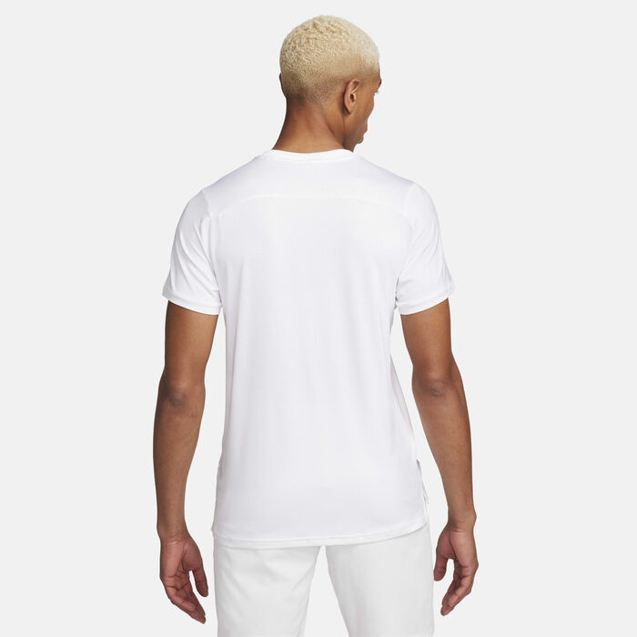 Nike Men's Court Advantage Top White Nike Men's Court Advantage Top White image number 1