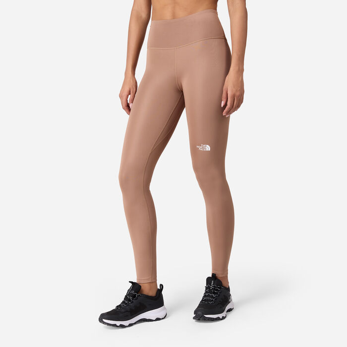 The North Face Women's Flex Leggings Brown The North Face Women's Flex Leggings Brown image number 0