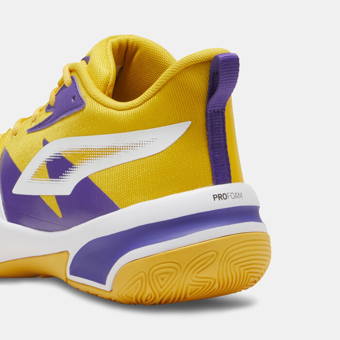 PUMA Men's Genetics Basketball Shoes yellow PUMA Men's Genetics Basketball Shoes yellow image number 5