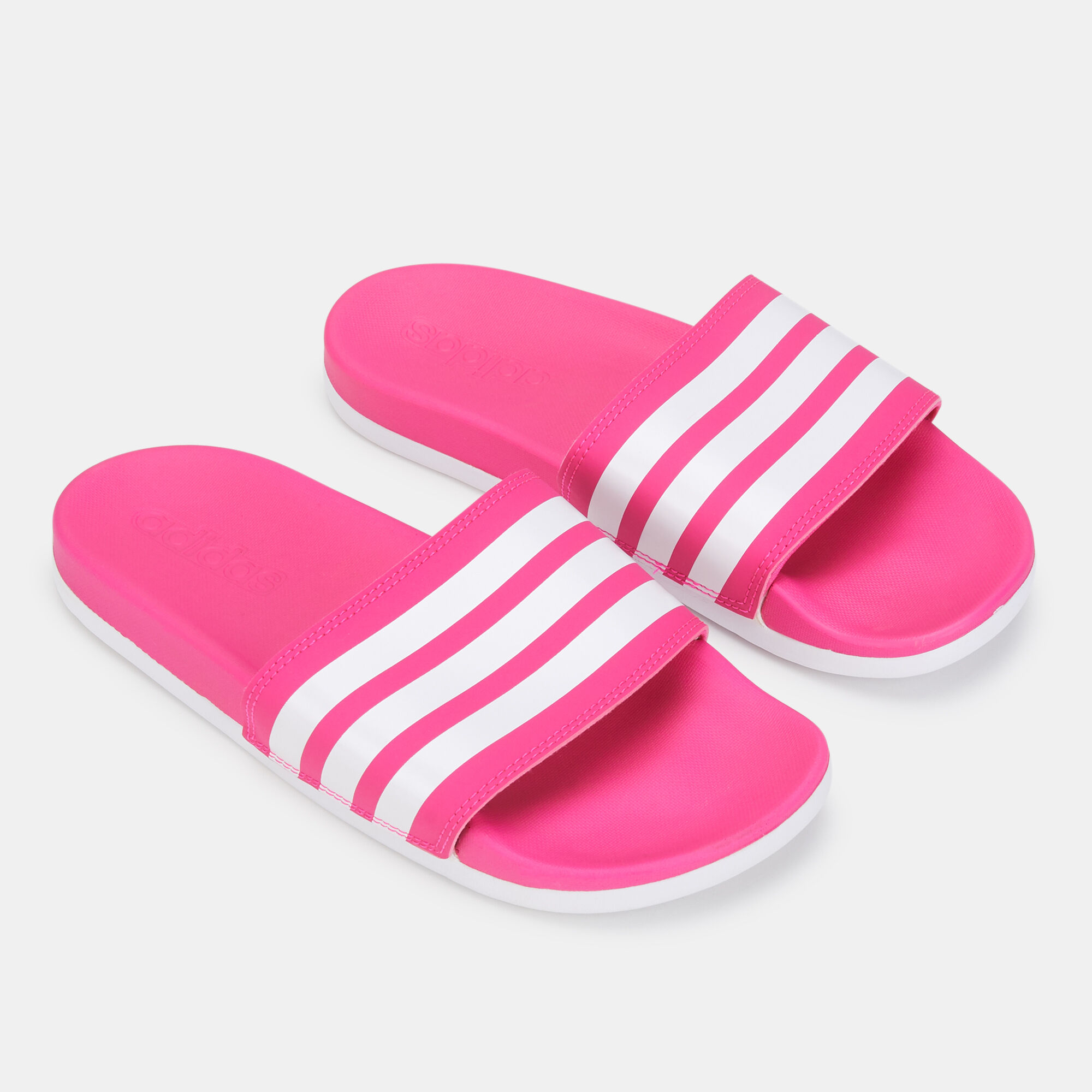 Adidas Adilette Cloudfoam Plus Mono Slides for Men, Grey, Size 39 EU : Buy  Online at Best Price in KSA - Souq is now Amazon.sa: Fashion