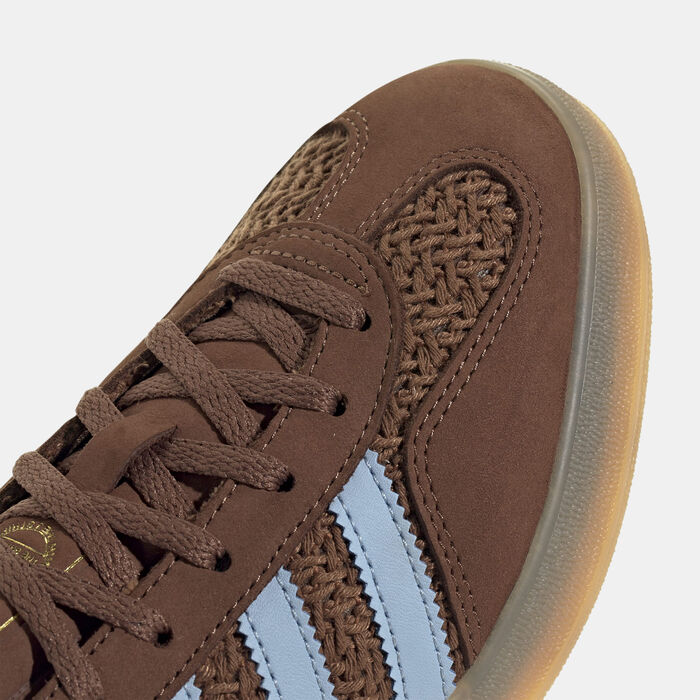 adidas Originals Women's Gazelle Indoor Shoes Brown image number 5
