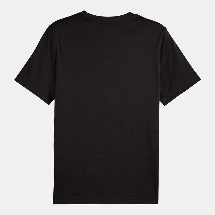 PUMA Men's ESS Logo Lab T-Shirt Black image number 1
