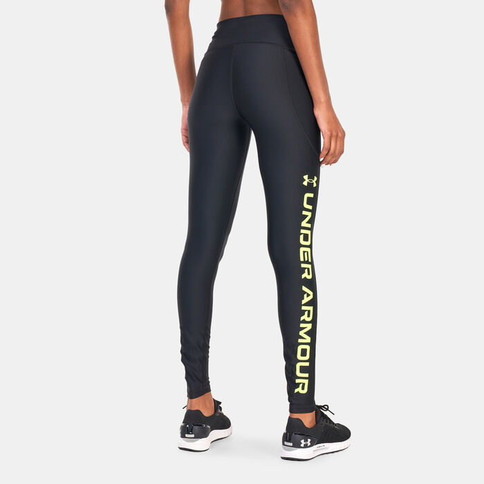 Under Armour Women's HeatGear® Full-Length Leggings Black Under Armour Women's HeatGear® Full-Length Leggings Black image number 1