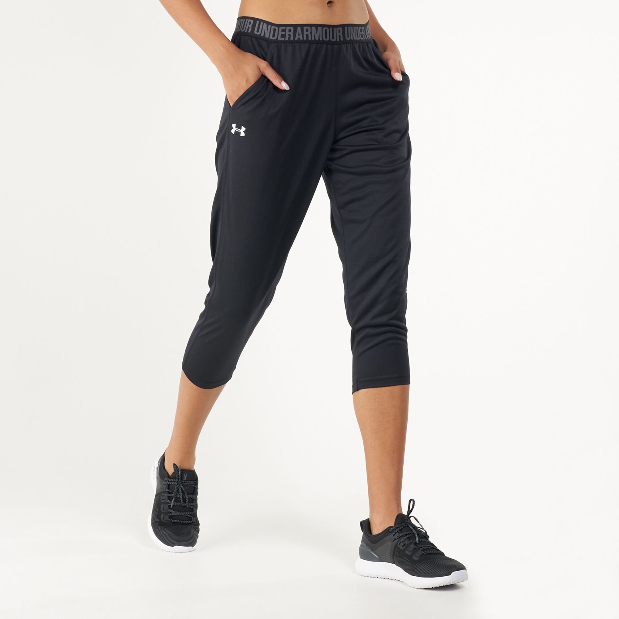 Women's under armour capri sweatpants new arrivals