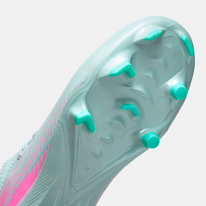 Nike Kids' Mercurial Vapor 16 Academy Multi-Ground Football Shoes Green image number 6