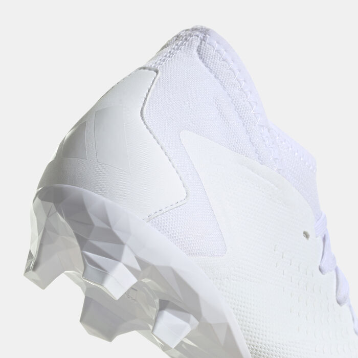 adidas Predator Accuracy.3 Firm Ground Football Shoe White image number 4