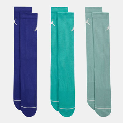 Jordan Everyday Crew Socks (3 Pairs) Multi-Color Jordan Everyday Crew Socks (3 Pairs) Multi-Color
