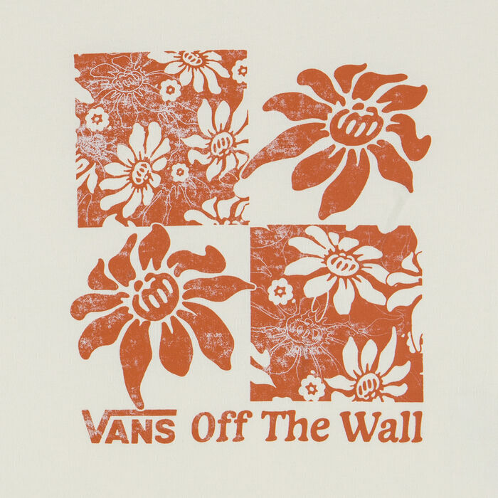 Vans Kids' Tropic Check T-Shirt White image number 2