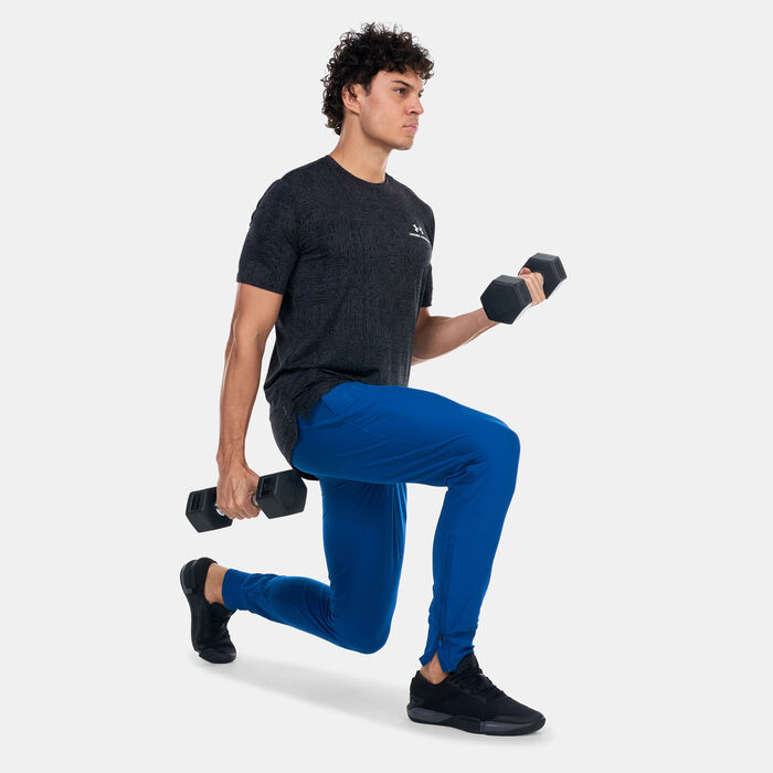 Under Armour Men's Qualifier Run Elite Running Pants Blue Under Armour Men's Qualifier Run Elite Running Pants Blue image number 2
