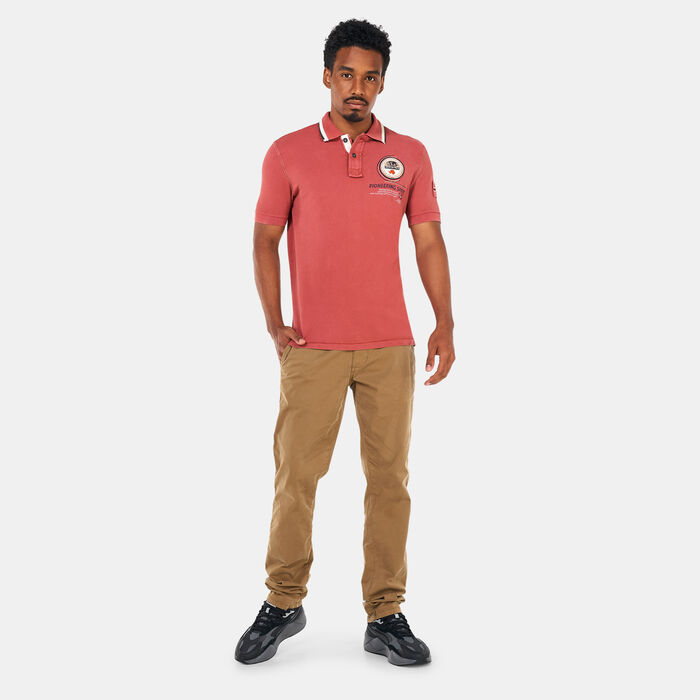 Napapijri Men's Gandy 3 Marsala Polo Shirt Red Napapijri Men's Gandy 3 Marsala Polo Shirt Red image number 2