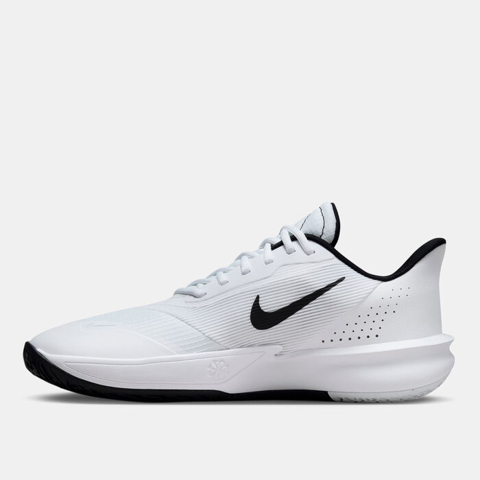 Nike Men's Precision 7 Basketball Shoes White Nike Men's Precision 7 Basketball Shoes White image number 2