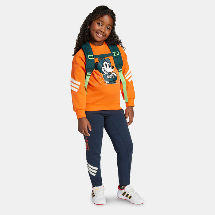 adidas Kids' Disney Mickey Mouse Sweatshirt Orange adidas Kids' Disney Mickey Mouse Sweatshirt Orange image number 2