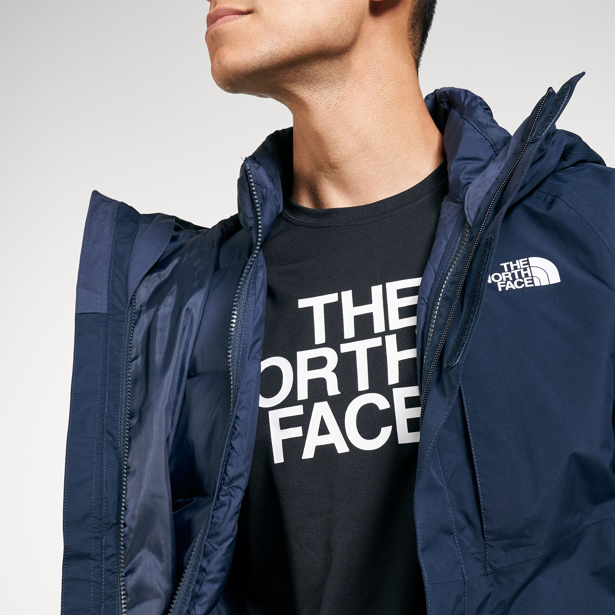 Kurtka the north face mountain sales light triclimate