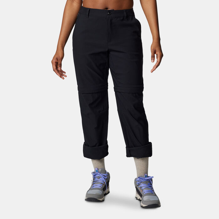 Columbia Women's Leslie Falls Convertible Pants Black Columbia Women's Leslie Falls Convertible Pants Black image number 0