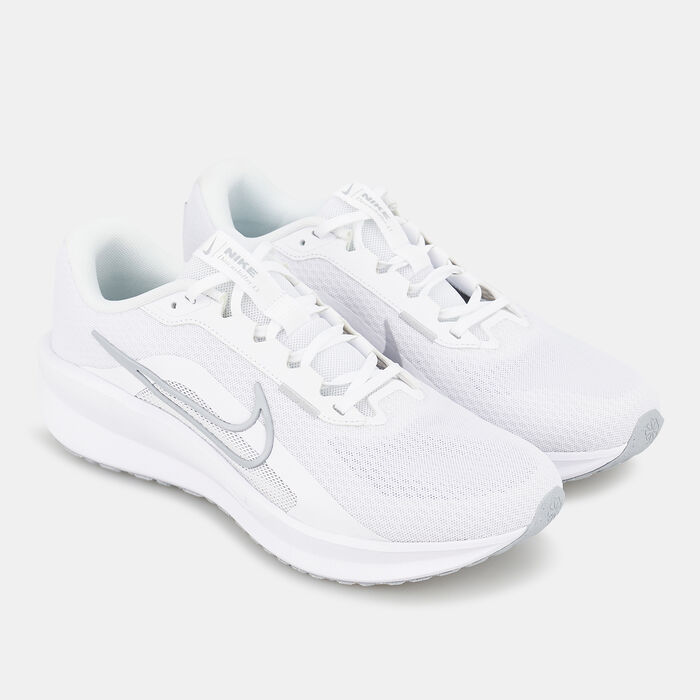 Nike Men's Downshifter 13 Road Running Shoes White Nike Men's Downshifter 13 Road Running Shoes White image number 1