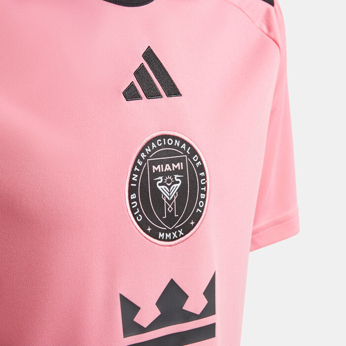 adidas Kids' Inter Miami Lionel Messi Home Football Jersey - 2024/25 Pink adidas Kids' Inter Miami Lionel Messi Home Football Jersey - 2024/25 Pink image number 4
