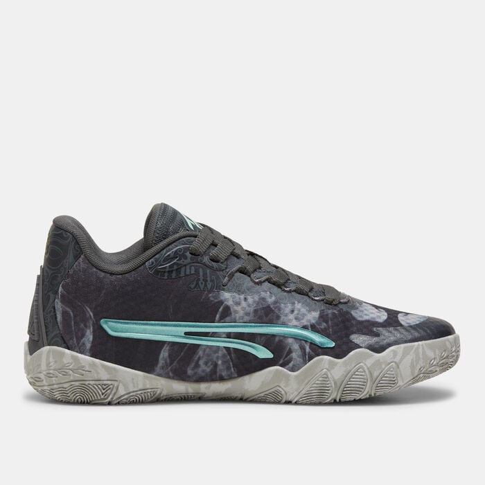 PUMA Women's Stewie x Harry Potter Stewie 3 Basketball Shoes Grey PUMA Women's Stewie x Harry Potter Stewie 3 Basketball Shoes Grey image number 2