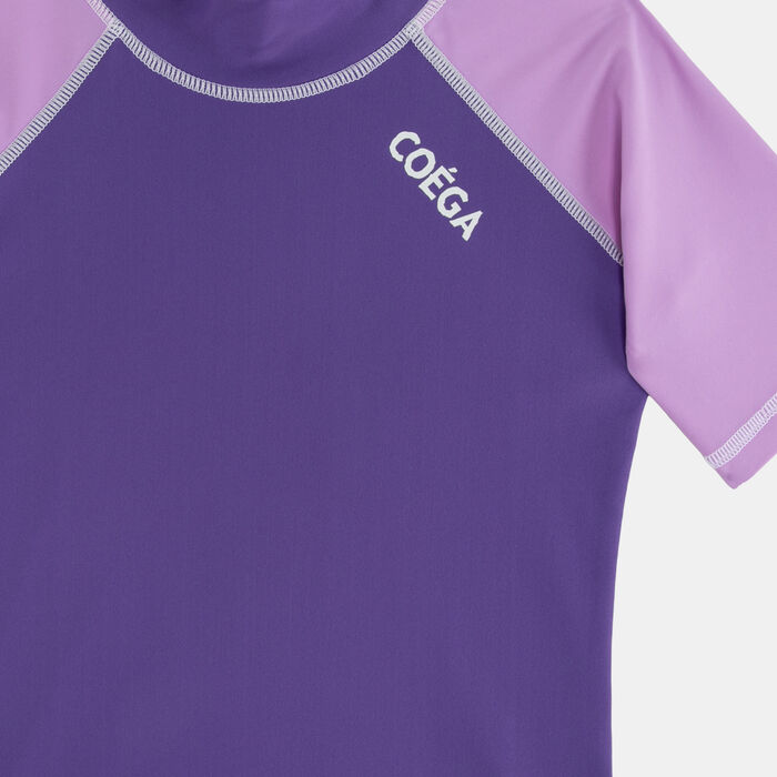 COEGA Kids' 2-Piece Swimsuit Purple COEGA Kids' 2-Piece Swimsuit Purple image number 1