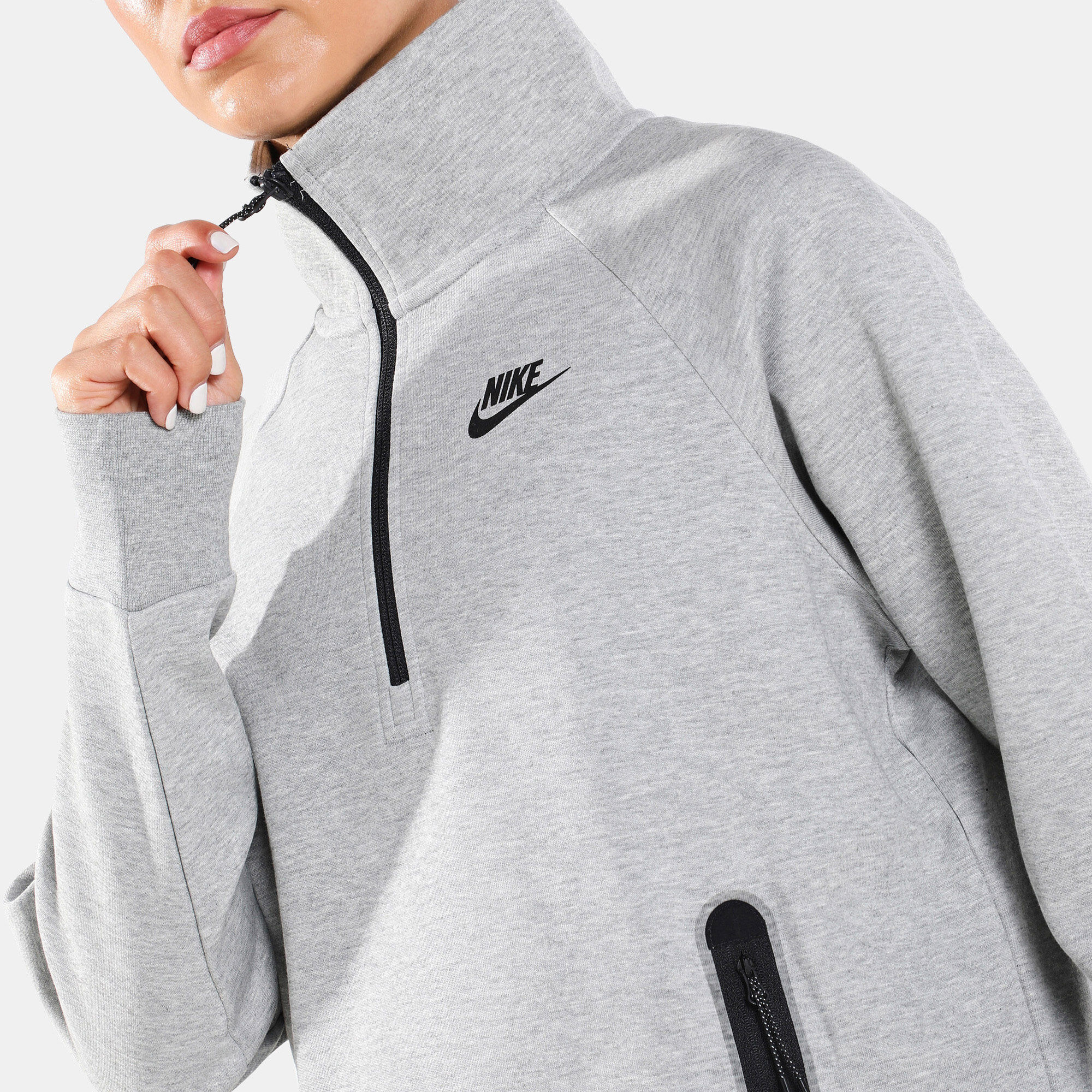 Nike zip t online shirt