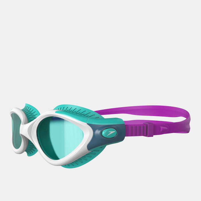 Speedo Futura Biofuse Flexiseal Swimming Goggles Purple Speedo Futura Biofuse Flexiseal Swimming Goggles Purple image number 2