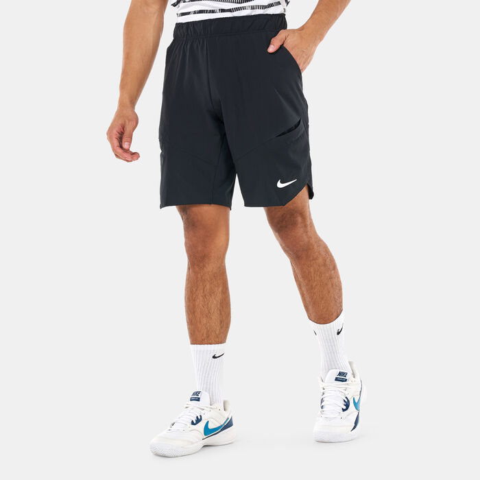 Nike Men's Court Dri-FIT Advantage Tennis Shorts Black Nike Men's Court Dri-FIT Advantage Tennis Shorts Black image number 0