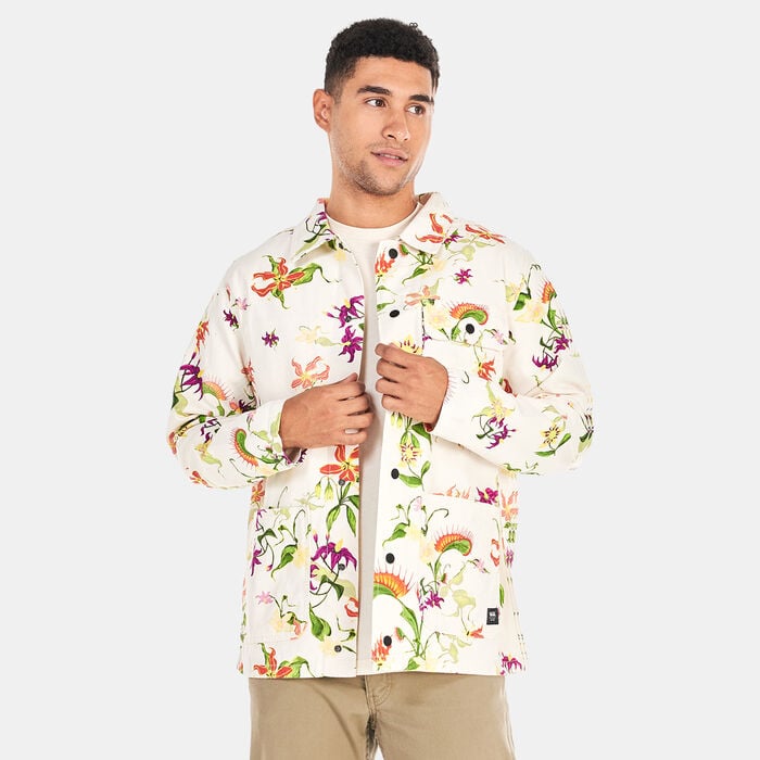 Vans Men's Drill Chore Jacket White Vans Men's Drill Chore Jacket White image number 0
