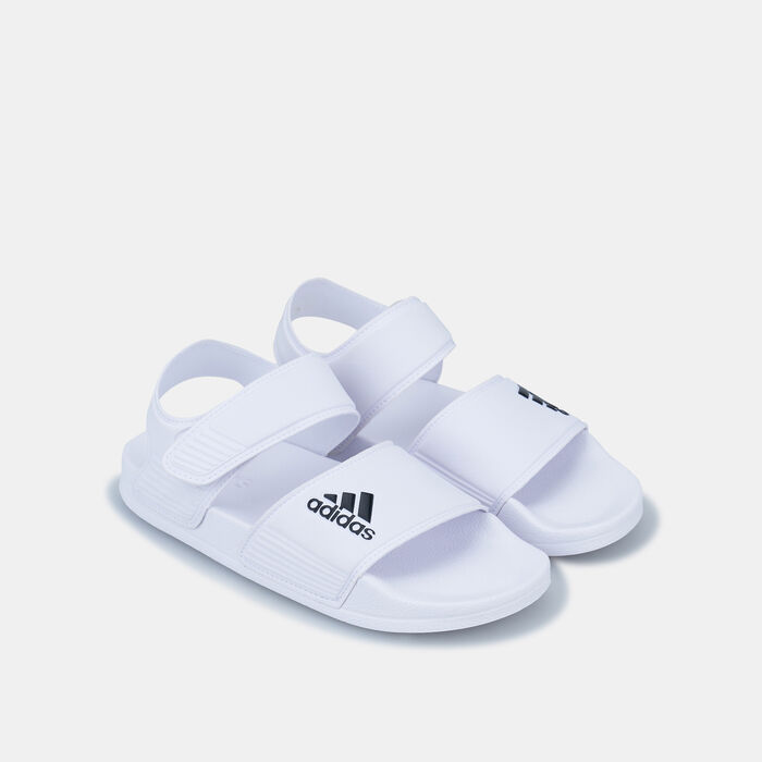 adidas Kids' Adilette Sandals White image number 1
