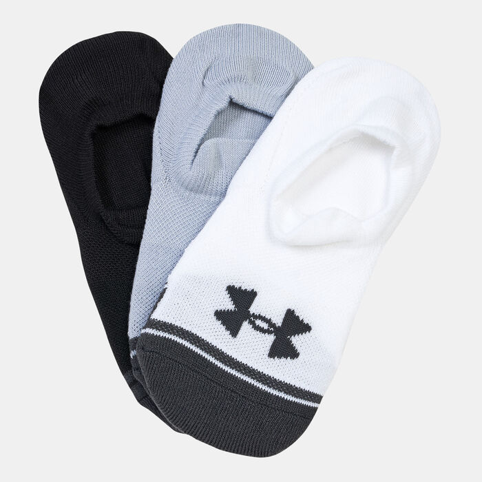 Under Armour UA Performance Tech No-Show Socks (3 Pack) Grey Under Armour UA Performance Tech No-Show Socks (3 Pack) Grey image number 0