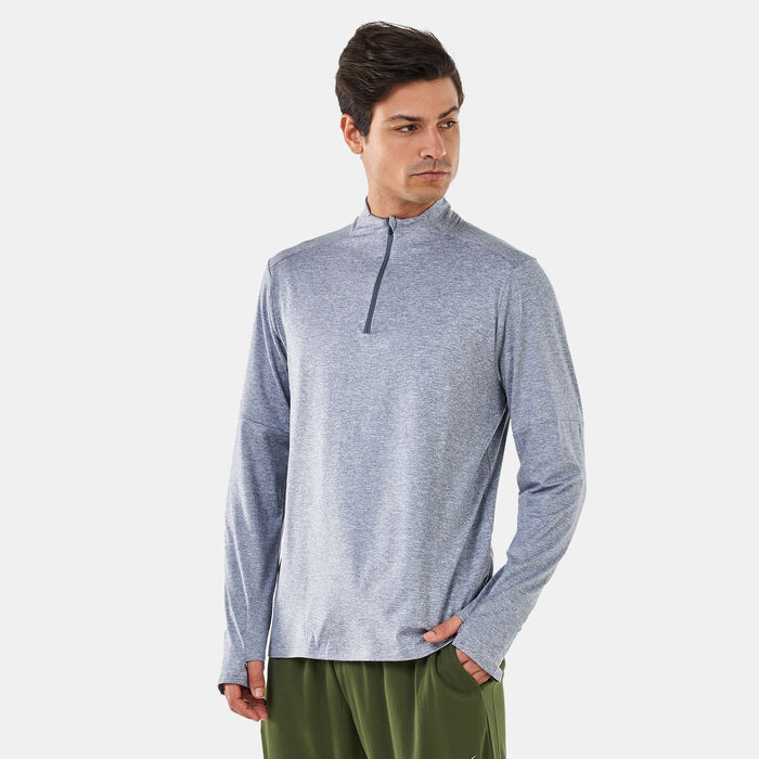 Nike Men's Dri-FIT Element Top Grey Nike Men's Dri-FIT Element Top Grey image number 0