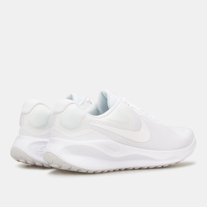 Nike Women's Revolution 7 Road Running Shoes White image number 3