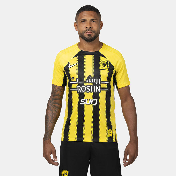 Nike Men's Al-Ittihad 2024/25 Away Replica Football Jersey yellow Nike Men's Al-Ittihad 2024/25 Away Replica Football Jersey yellow image number 0