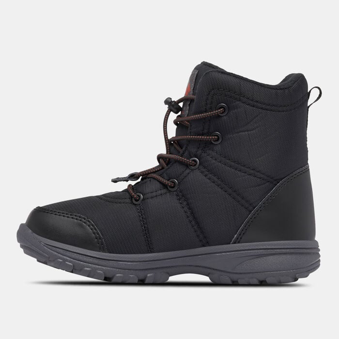 Columbia Kids' Fairbanks Omni-Heat Boots Black Columbia Kids' Fairbanks Omni-Heat Boots Black image number 2