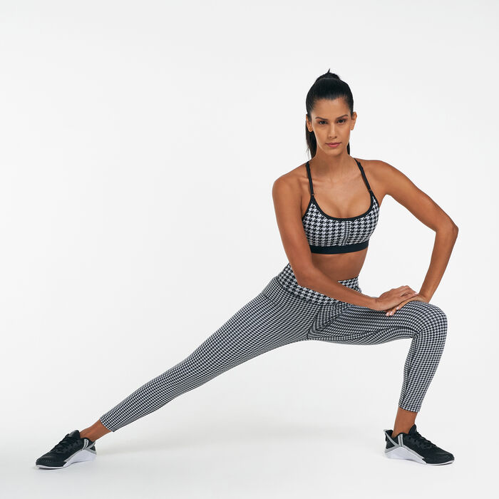 Nike Women's Dri-FIT Indy Icon Clash Sports Bra Red image number 2