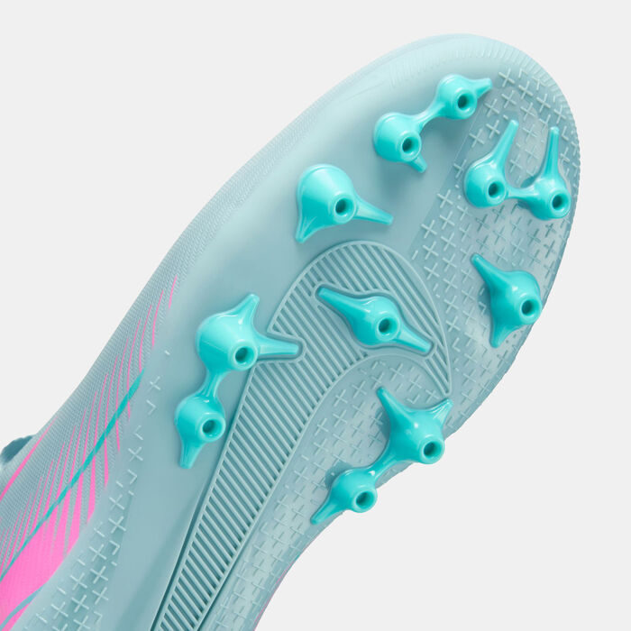 Nike Kids' Mercurial Superfly 10 Academy Artificial Grass Football Shoes Green Nike Kids' Mercurial Superfly 10 Academy Artificial Grass Football Shoes Green image number 6