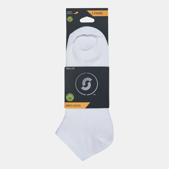 Sun and Sand Sports Quarter Cushioned Socks (3 Pack) White Sun and Sand Sports Quarter Cushioned Socks (3 Pack) White image number 1