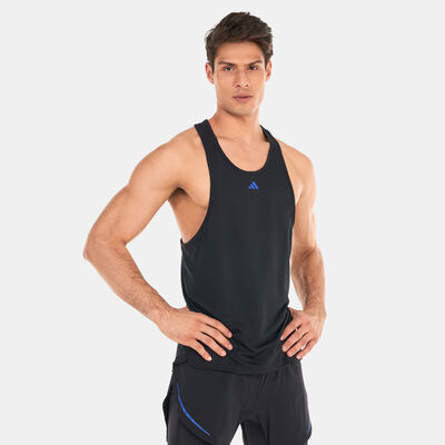 adidas Men's HEAT.RDY HIIT Elevated Training Tank Top Black adidas Men's HEAT.RDY HIIT Elevated Training Tank Top Black