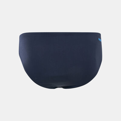 Speedo Mens Boom Logo Splice 7cm Brief Blue