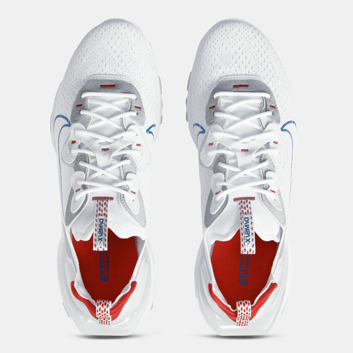 Nike Men's React Vision Shoes White image number 4