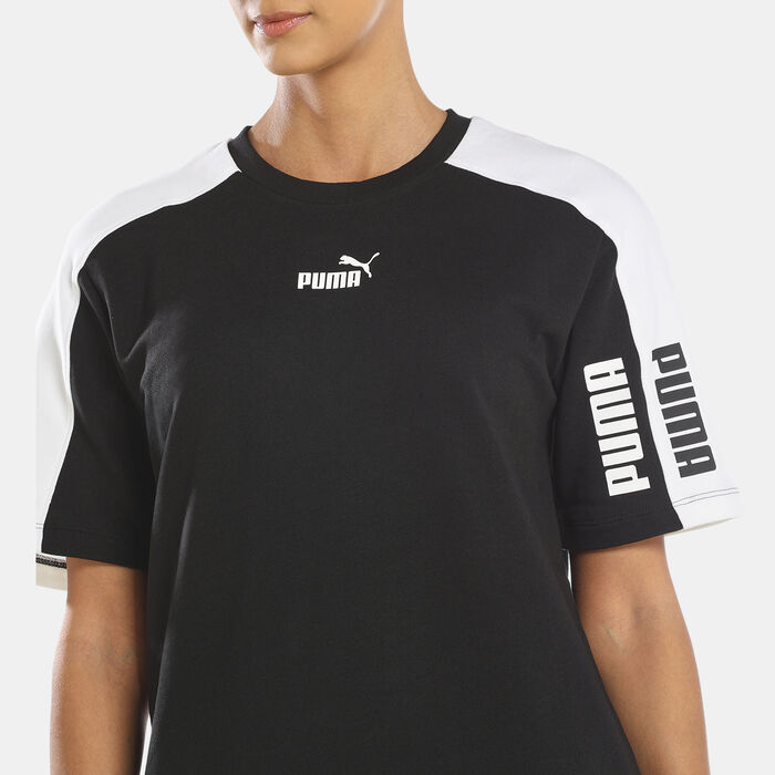 PUMA Women's Power Colorblock Dress Black PUMA Women's Power Colorblock Dress Black image number 3