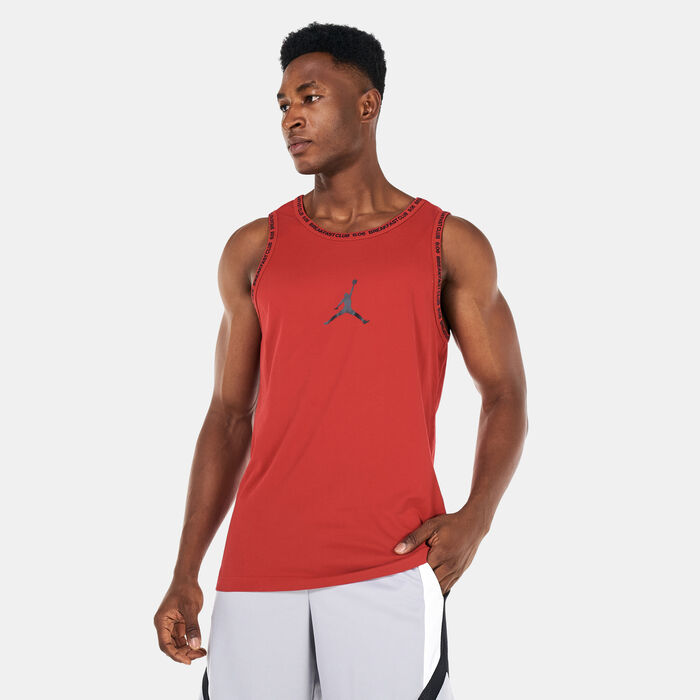 Jordan Men's Dri-FIT Sport Graphic Tank Top Red Jordan Men's Dri-FIT Sport Graphic Tank Top Red image number 0