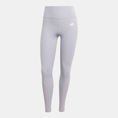 adidas Women's Optime Essentials Training Leggings Grey adidas Women's Optime Essentials Training Leggings Grey