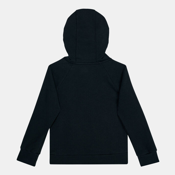 Under Armour Kids' Rival Fleece Logo Hoodie Black Under Armour Kids' Rival Fleece Logo Hoodie Black image number 1