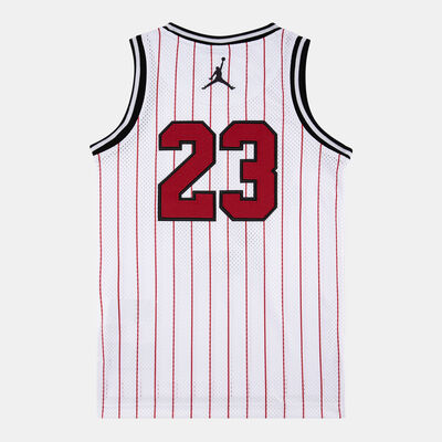 Jordan Kids' 23 Striped Jersey Top Black