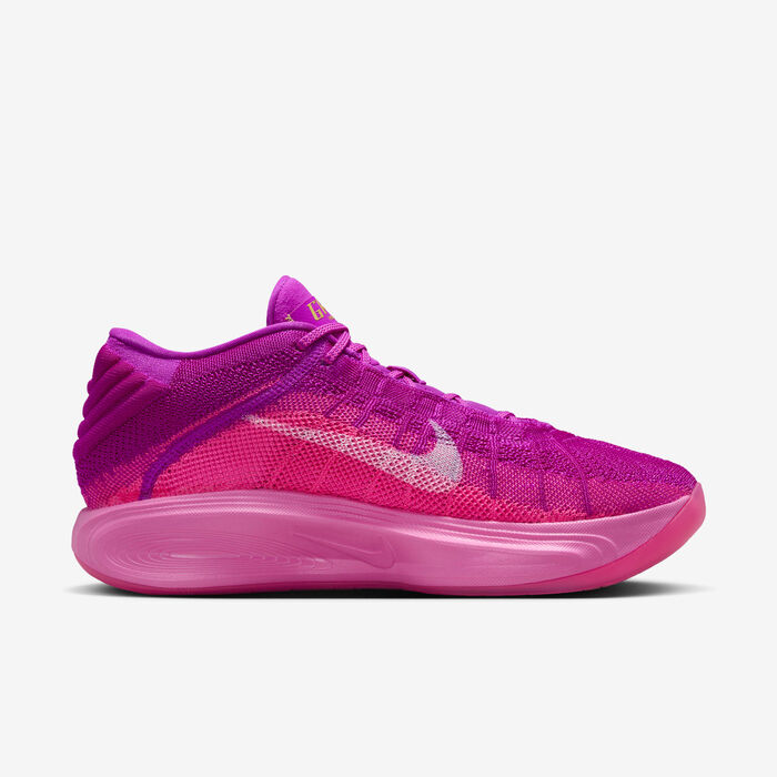 Nike Men's G.T. Hustle 3 Basketball Shoes Pink Nike Men's G.T. Hustle 3 Basketball Shoes Pink image number 2