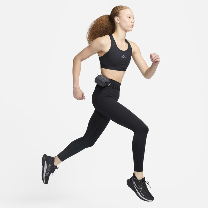 Nike Women's Trail Go 7/8 Running Leggings Black Nike Women's Trail Go 7/8 Running Leggings Black image number 0