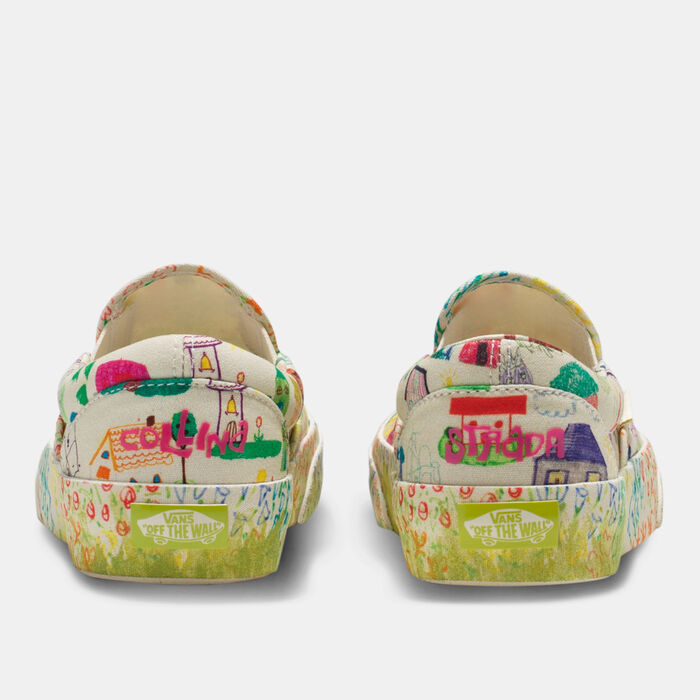 Vans Women's Vault x Collina Strada Classic Slip-On Shoes Multi-Color image number 2