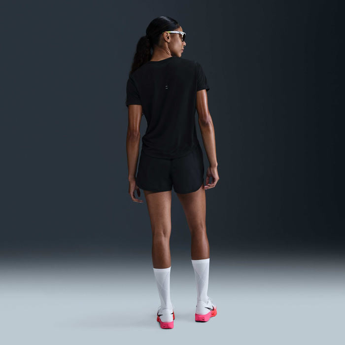 Nike Women's Tiempo Dri-FIT Running Top Black Nike Women's Tiempo Dri-FIT Running Top Black image number 4